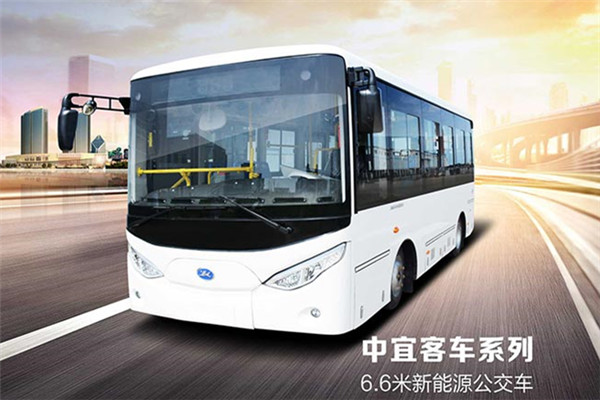 中宜JYK6660GBEV1公交車（純電動(dòng)11-17座）