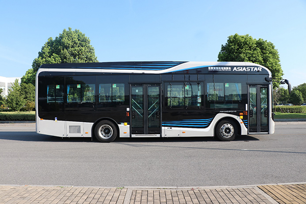 亞星JS6108GHFCEV2低入口城市客車（氫燃料電池19-31座）