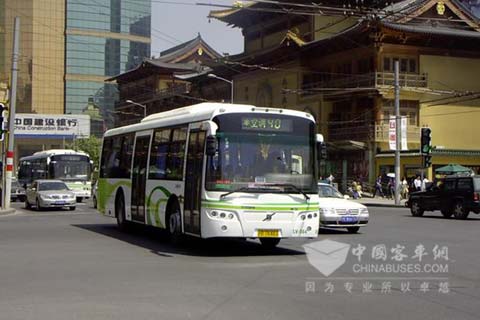 配置福伊特千里馬液力緩速器的申沃客車