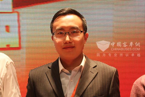 米其林公司代表上臺領(lǐng)獎