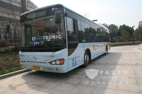 蘇州園區(qū)公交批量采用了裝配采埃孚AMT的公交車